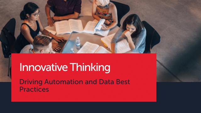 Driving Automation and Data Best Practices